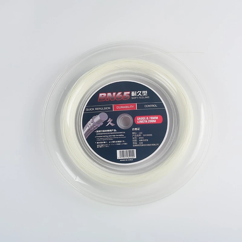 High Elasticity And High-quality Badminton Racket Strings Made Of 0.65mm Nylon Material suppliers