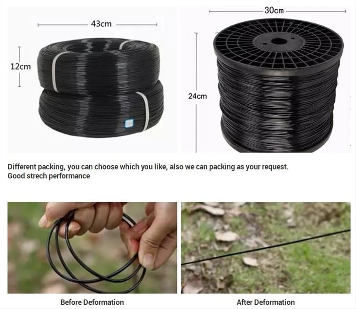 2.2mm 2.6mm Raw White Polyester Wire For Agriculture Greenhouse